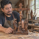 New Product Jesus crucifixion scene ornaments