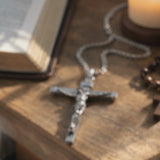 S925K Silver Jesus Crucifix Pendant | A Tangible Reminder of His Love