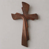 Modern Wooden Wall Cross: A Contemporary Symbol of Faith & Craftsmanship