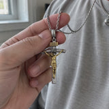 BGCOPPER S925K Silver Crucifix of Jesus Christ: A Timeless Masterpiece of Faith and Art