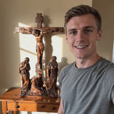 New Product Jesus crucifixion scene ornaments - product video preview 2