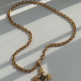 Triple Stainless Steel Cross Necklace