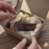 Multi‑Layer Braided Cross Printed Men Leather Bracelet, Vintage PU Leather Magnetic Clasp Religious Wrist Jewelry