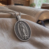 Our Lady of Guadalupe Virgin Mary Necklace,the patron saint of America and unborn children