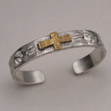 Mayan Tribal Totem Cross Bracelet