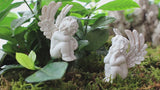 5 angel garden resin ornaments decorative garden decorative stone miniature angel fairy garden angel courtyard with monumental statue