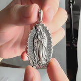 Our Lady of Guadalupe S925k Silver Necklace