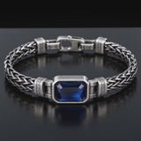 Vintage Sapphire Braided Copper Bracelet - product video preview 1