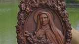Santa Teresa Wall Decoration Woodcarving