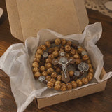 St. Benedict Exorcism Rosary Necklace