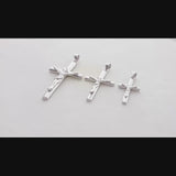 S925K Silver Jesus Cross Necklace