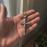 S925K Silver Cross Necklace: Embodiment of the Light of Faith