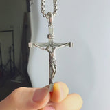 S925K Silver Jesus Crucifix Pendant | A Tangible Reminder of His Love