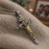 S925K Silver Jesus Christ Crucifix Pendant