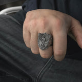 Archangel Michael Steel Titanium Ring——Giving us the strength and courage to move forward