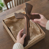 Modern Wooden Wall Cross: A Contemporary Symbol of Faith & Craftsmanship