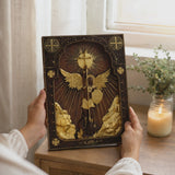 Archangel Michael Square Wooden Icon Religious Gifts - Best Wood Carving Wall Decor
