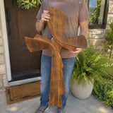 Modern Wooden Wall Cross: A Contemporary Symbol of Faith & Craftsmanship
