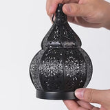 Moroccan Iron Cutout Lantern | Decorative Candle Holder