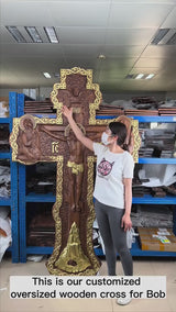 Orthodox Church Crucifixion of Jesus Large Crucifix