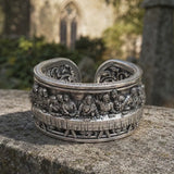 The Last Supper S925 Silver Adjustable Ring - product video preview 2