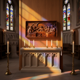 Realistic church interior