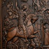 Saint George Wall Icon - Detail