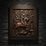 Saint George Wall Icon - Front