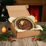 Santa Claus - Kraft Box Pine Cinnamon