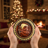 Santa Claus Plaque - Christmas Living Room