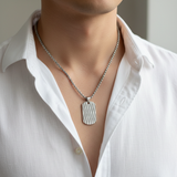 Silver - Linen Shirt Natural Light