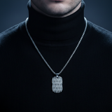 Silver - Turtleneck Close-up