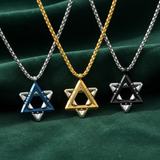 Star of David - Green Velvet