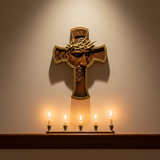 Thorn Crown Cross on Wall 7