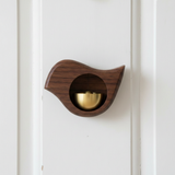 Wind Chimes on Door - White Door