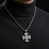 Worn Dark Turtleneck