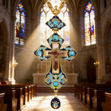 Orthodox Jesus Crucifix: Ornate Symbol of Faith & Redemption