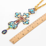 Orthodox Jesus Crucifix: Ornate Symbol of Faith & Redemption