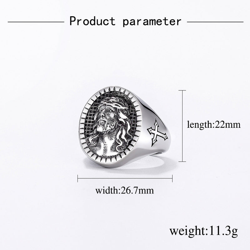 Follow the faith of the Jesus Crown of Thorns Ring