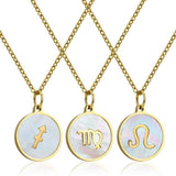 Titanium steel constellation symbol necklace - BGCOPPER