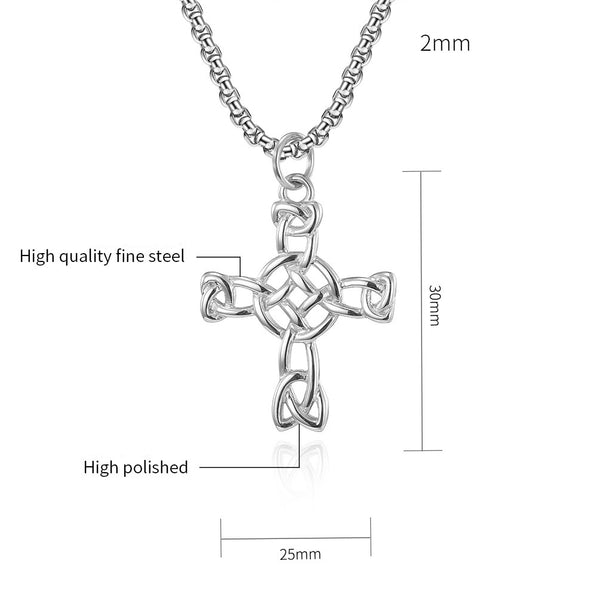 Celtic Knot Cross Pendant