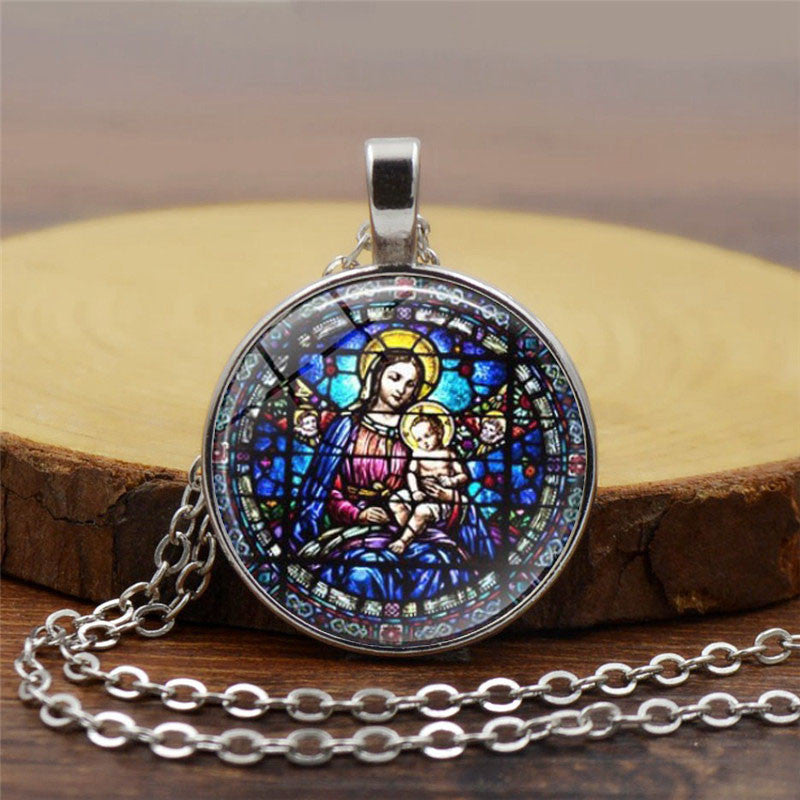 Bgcopper Time Gem Necklace - Demonstrate your faith with this spiritual necklace