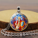 Time Gem Necklace - Demonstrate your faith with this spiritual necklace