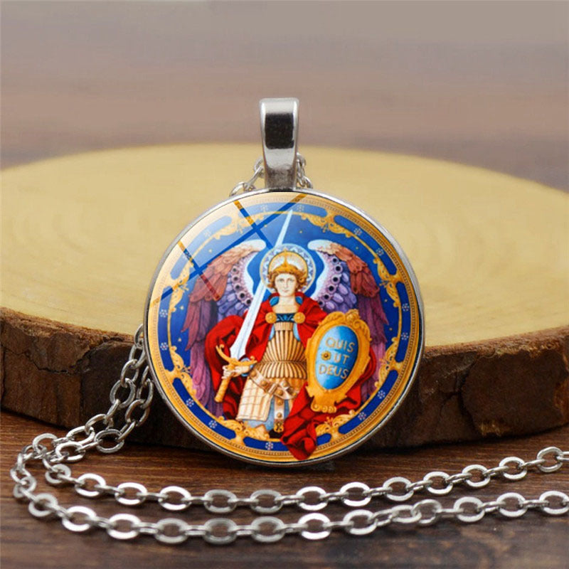 Bgcopper Time Gem Necklace - Demonstrate your faith with this spiritual necklace