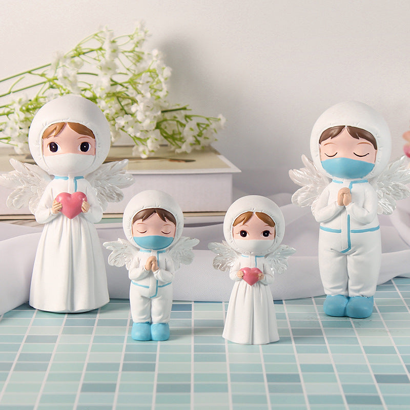 Angel in white - the best gift for medical staff