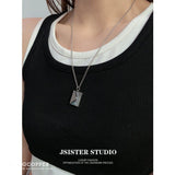 Openable Envelope Pendant I Love You Pendant Personalized Gift For BFF Couples - BGCOPPER