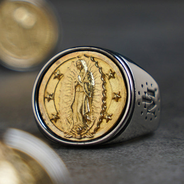 Our Lady of Guadalupe Virgin Mary Ring
