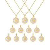Titanium steel constellation symbol necklace - BGCOPPER