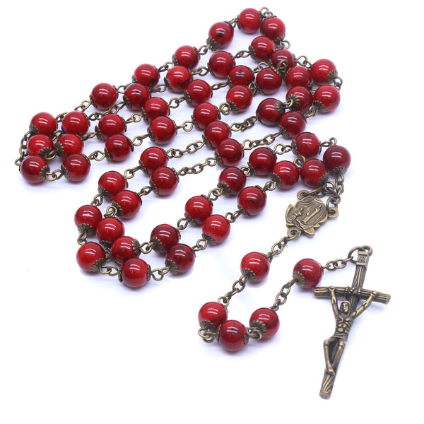 Christmas Gift Antique Bronze Rosary