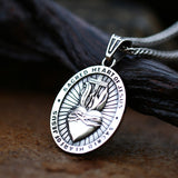 Bgcopper Sacred Heart Medallion Necklace